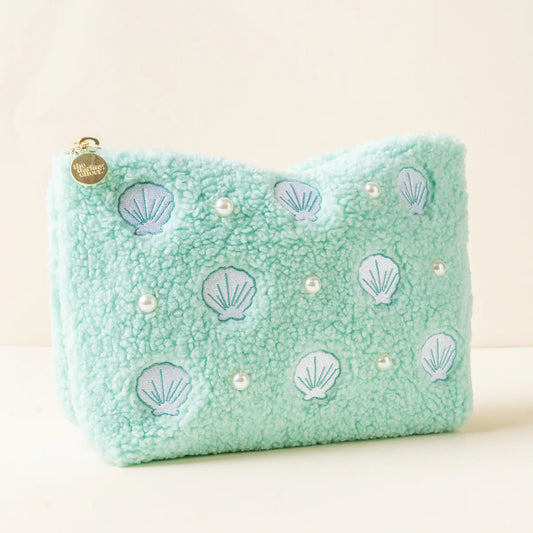 Teddy Pouch - Seashells + Pearls