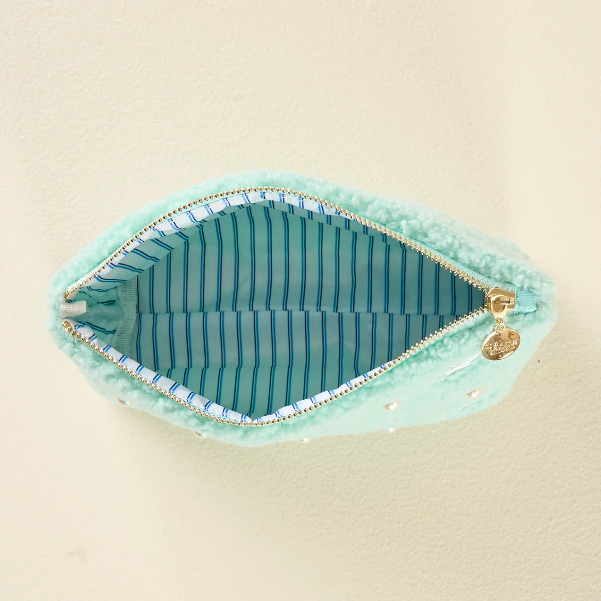 Teddy Pouch - Seashells + Pearls