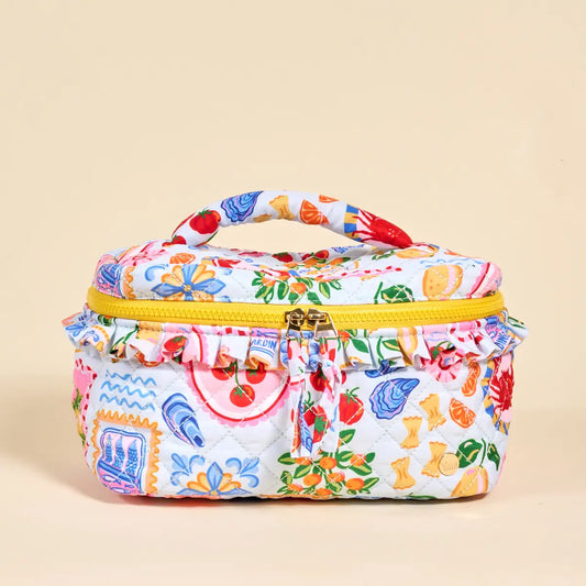 Glam & Go Quilted Cosmetic Bag–Ciao Bella