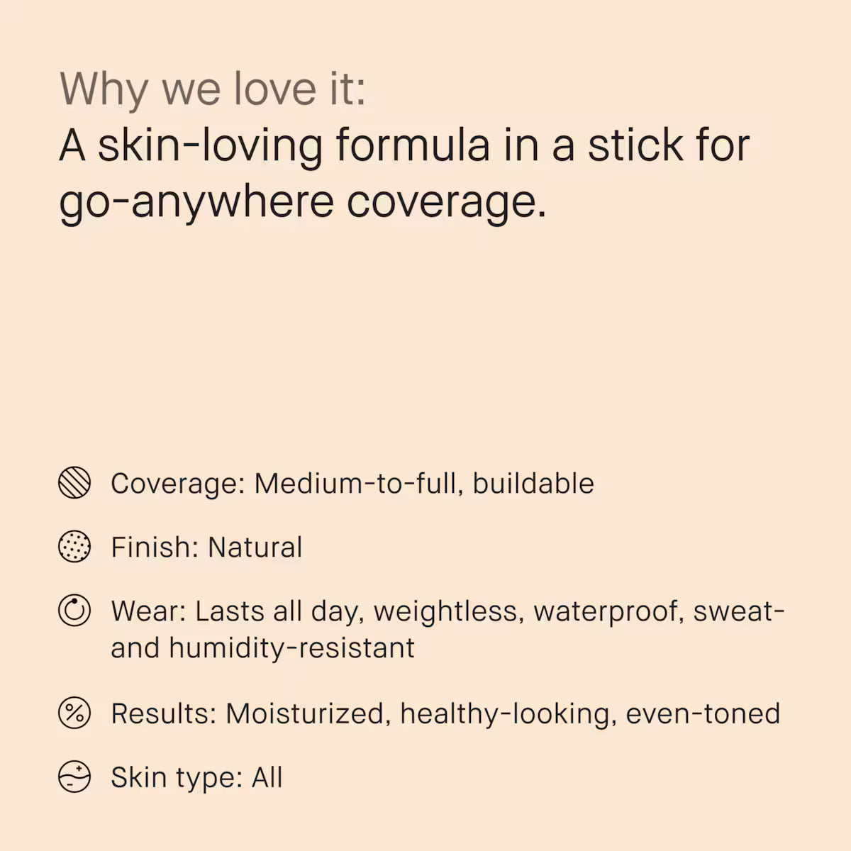 Skin Foundation Stick - Golden