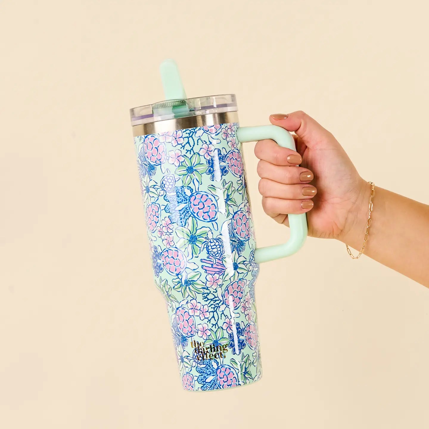 40 oz Lifestyle Flip Straw Tumbler–Coastal Cove
