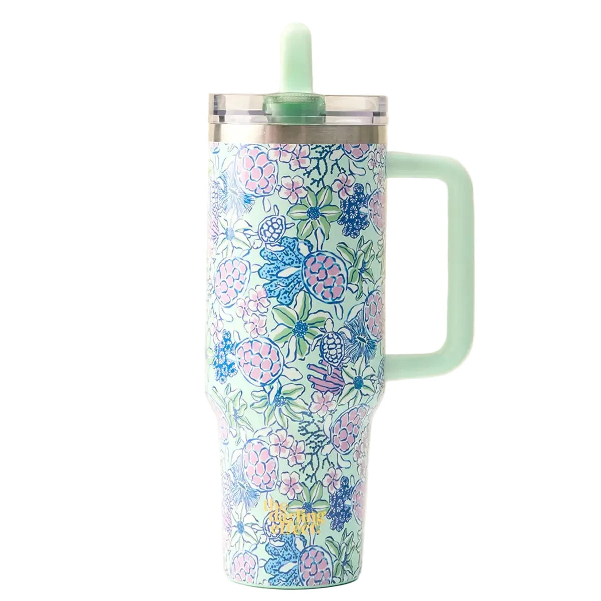 40 oz Lifestyle Flip Straw Tumbler–Coastal Cove