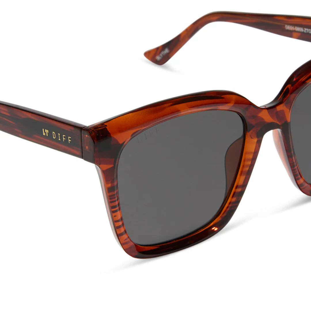 Blythe Sunglasses - Mahogany Tortoise