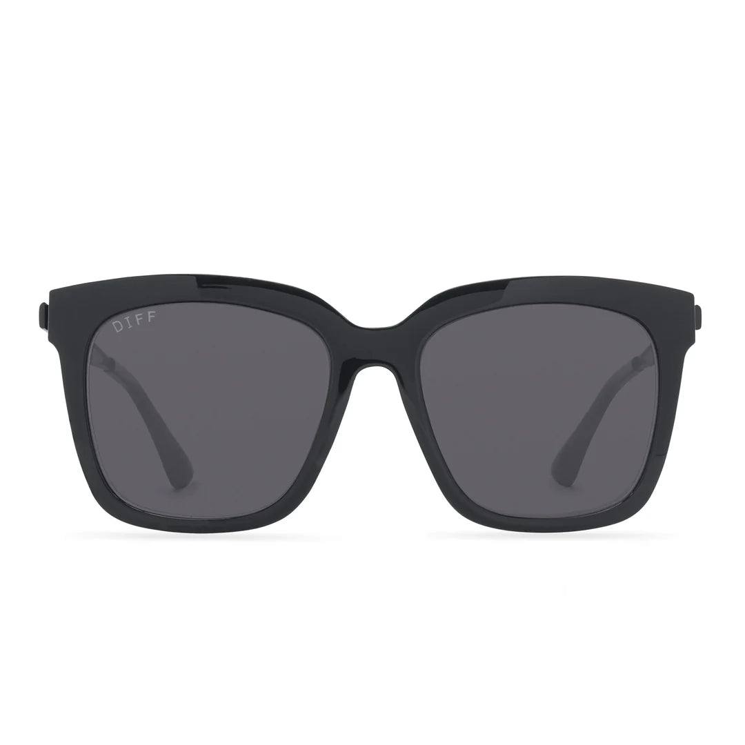Hailey Sunglasses - Black Grey