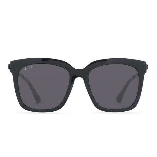 Hailey Sunglasses - Black Grey