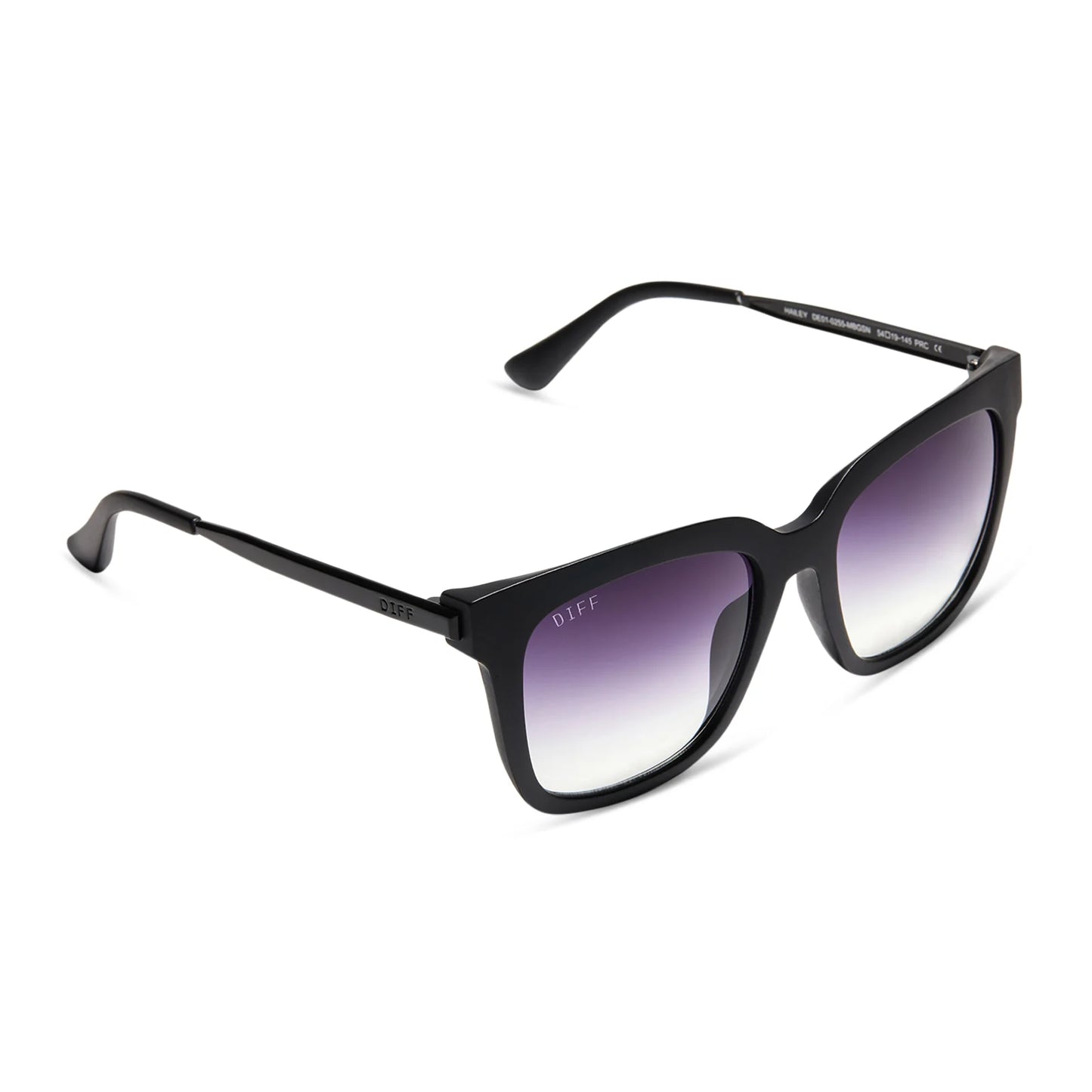 Hailey Sunglasses - Matte Black