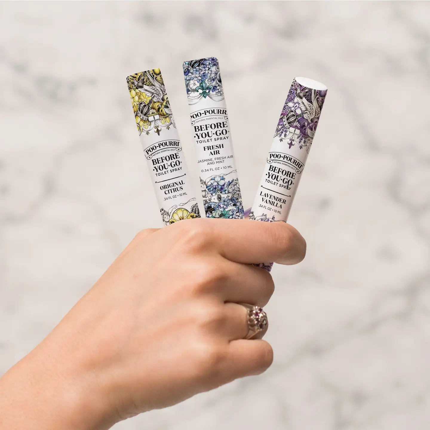 On-The-Go 3 Pack 10mL Travel Size Gift Set