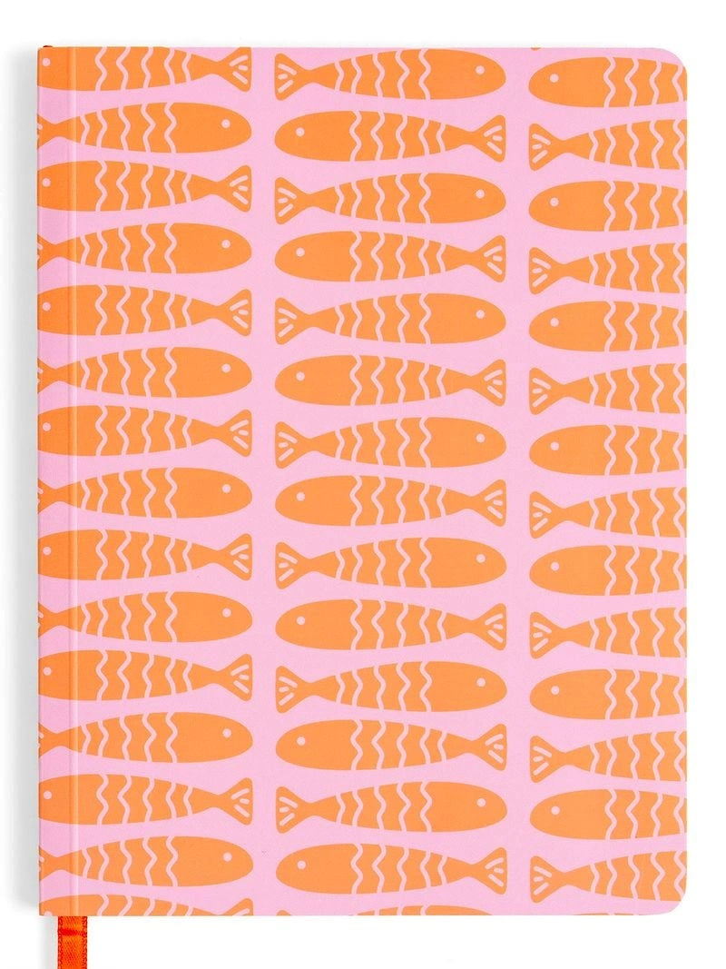 Coastal Fishy Soft Flex Perfect Bound Journal