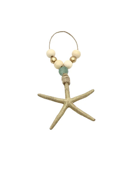 Set of 3 Starfish Ornaments