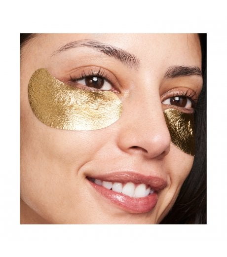 (LA) Baggage Claim Gold Eye Masks