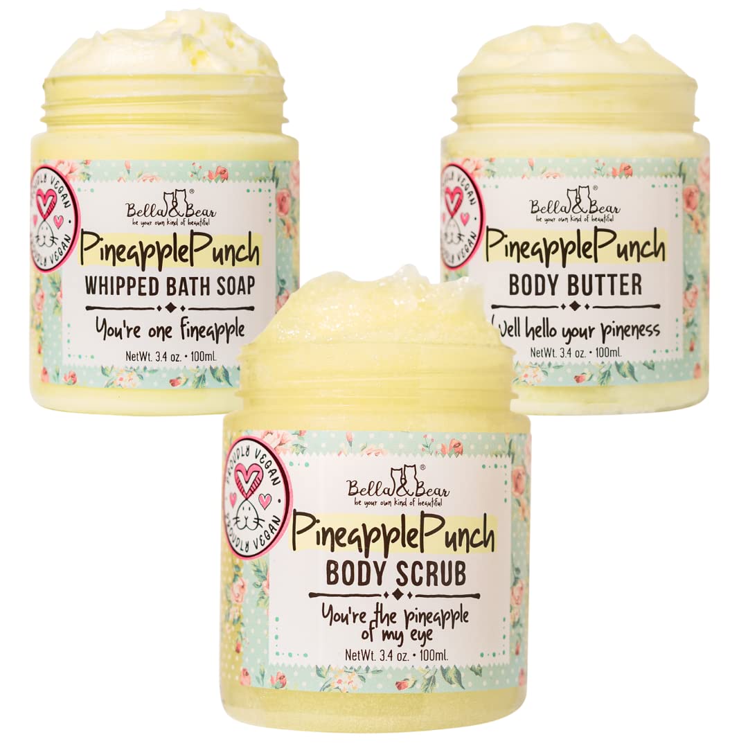 Sunshine on the Go: The Mini Pineapple Punch Trio