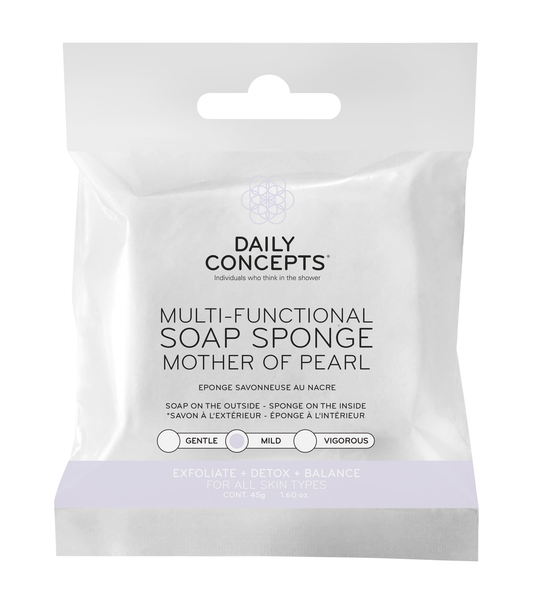 Daily Mother of Pearl Soap Sponge