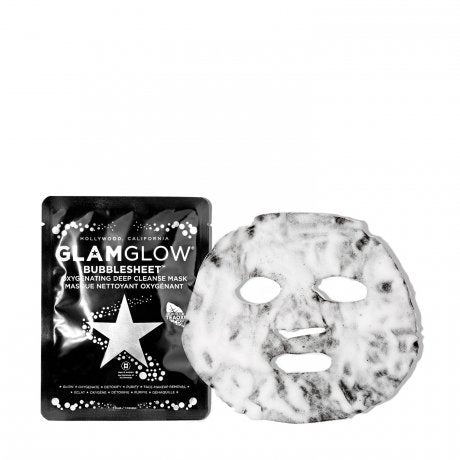 GlamGlow Bubblesheet Oxygenating Deep Cleanse Mask
